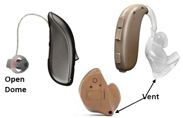 What are the parts of a hearing aid?